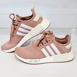 Adidas NMD R1 Pink Boost Sneakers Y2K Athleisure Walking Shoes Women 8